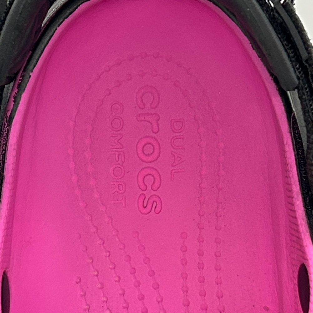 Post Malone x Crocs Duet Max Clog – Black/Pink Unisex - Men’s 10 Limited Edition - Picture 5 of 17